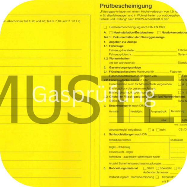 Wohnmobil Werkstatt Gasprüfung Gasprüfung Wohnmobil Werkstatt