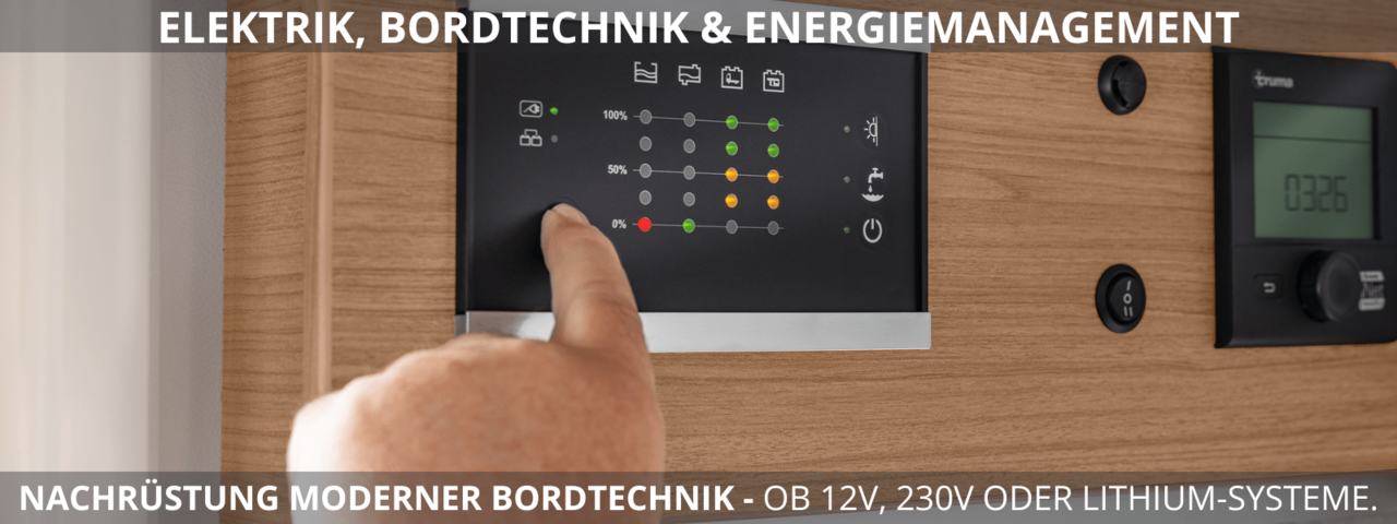 Wohnmobil-Elektrik, Bordtechnik, Ladebooster, Laderegler nachrüsten in Werkstatt für Camper Wohnmobil-Elektrik, Bordtechnik, Ladebooster, Laderegler nachrüsten in Werkstatt
