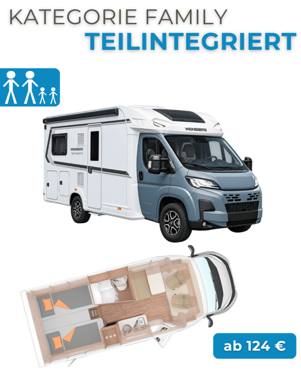 Wohnmobil-Vermietung Fahrzeug Kategorie Family Wohnmobil-Vermietung Fahrzeug Kategorie Family