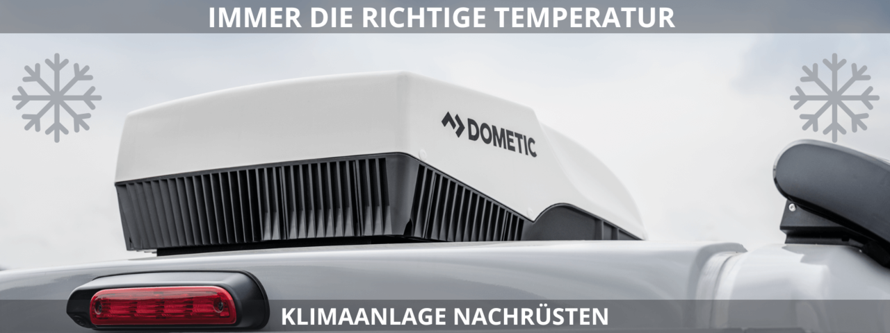 Klimaanlage nachrüsten im Wohnmobil – Dachklimaanlage & Staukastenanlage von Fachwerkstatt Wohnmobil Klimaanlage installieren – angenehme Temperaturen im Camper durch Nachrüstung vom Profi